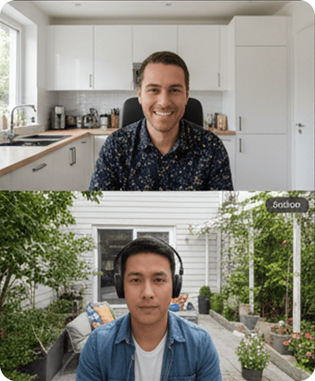 Video conference participants